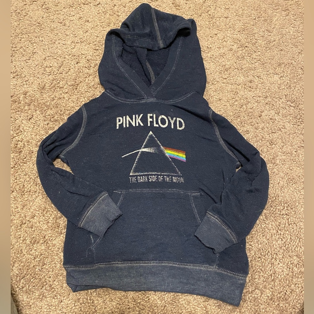 18M Pink Floyd Hoodie Sweatshirt Blue Thin